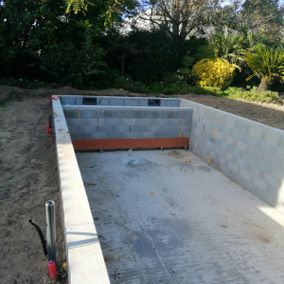 piscine vide
