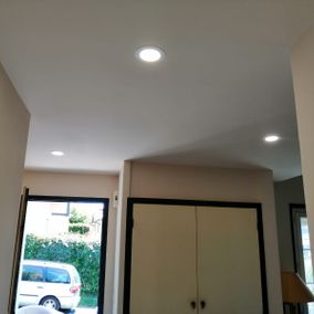 lumières incrustées plafond